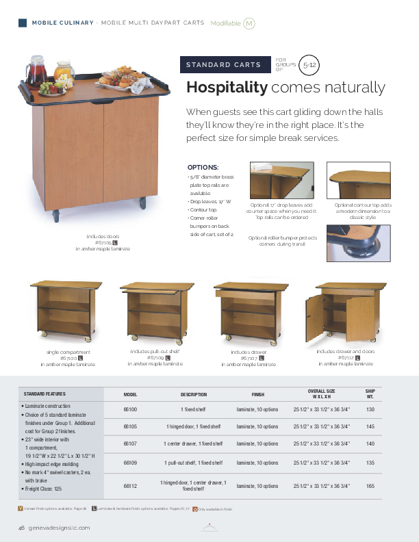 Cutsheet