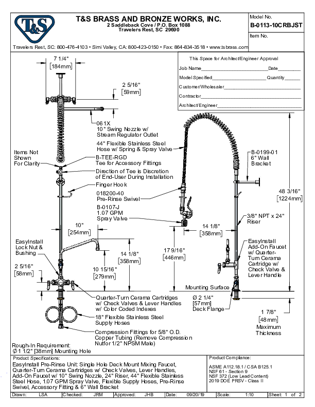 Cutsheet