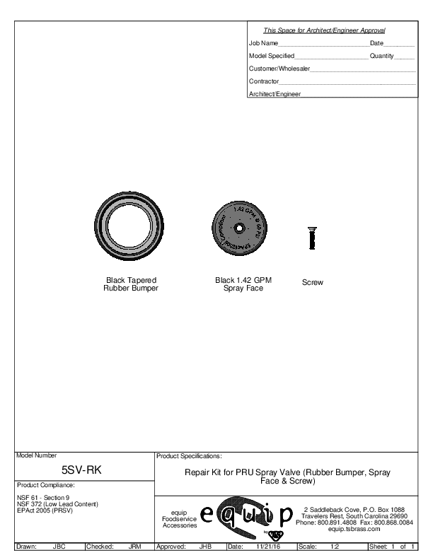 Cutsheet