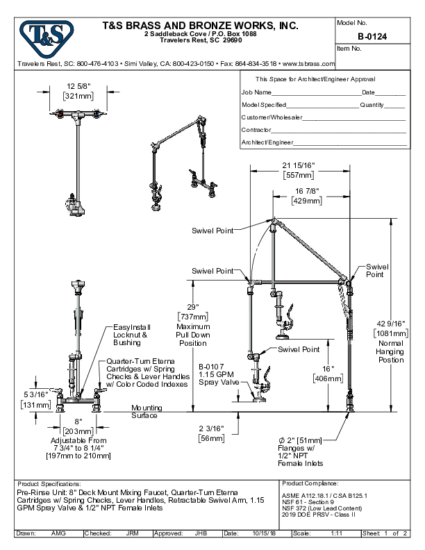 Cutsheet