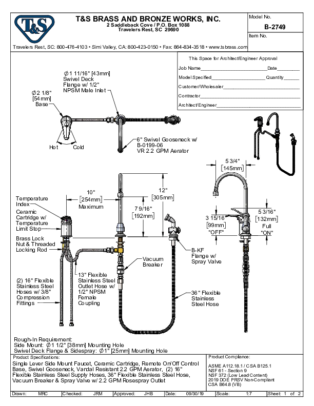 Cutsheet