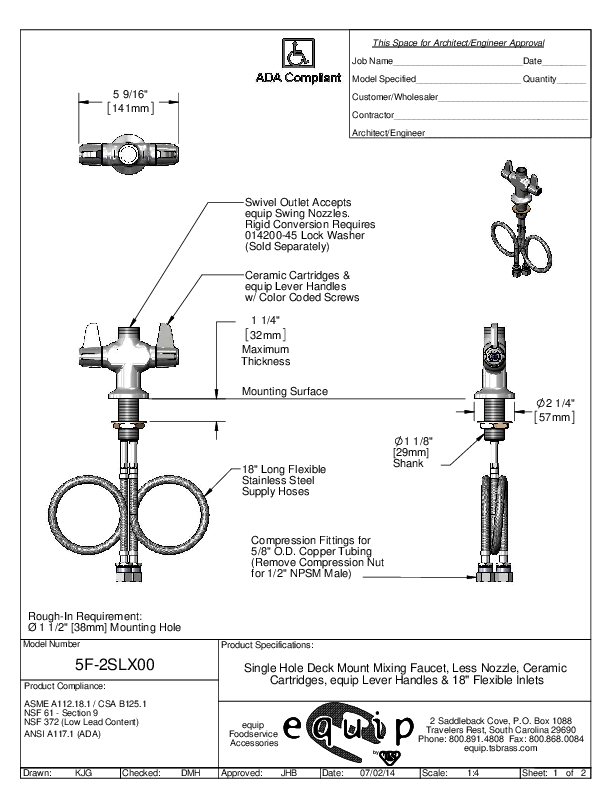 Cutsheet