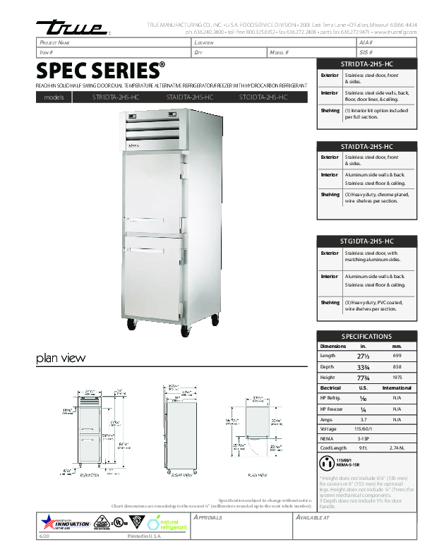 Cutsheet