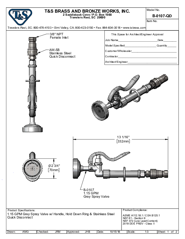 Cutsheet