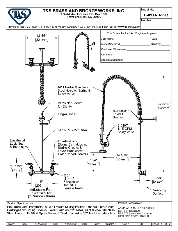 Cutsheet