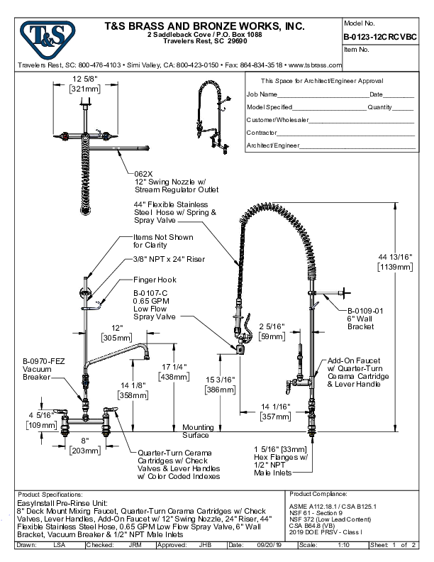 Cutsheet