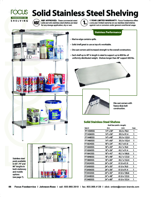 Cutsheet