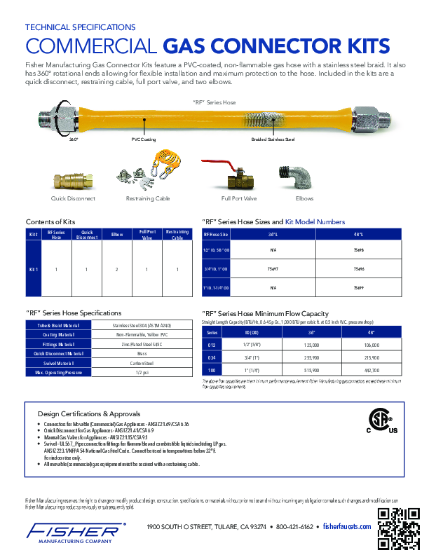 Cutsheet