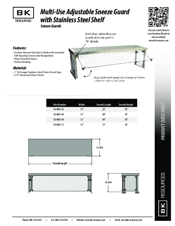 Cutsheet