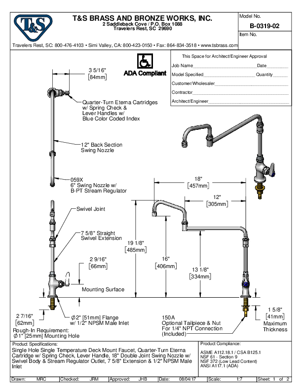 Cutsheet