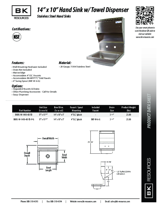 Cutsheet