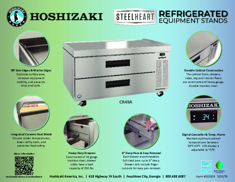 Equipment Stand Comparison Flyer