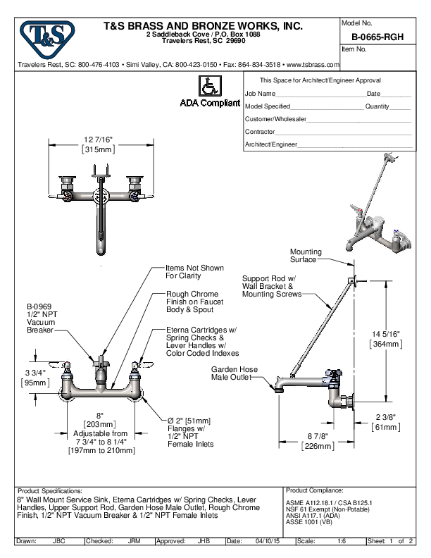 Cutsheet