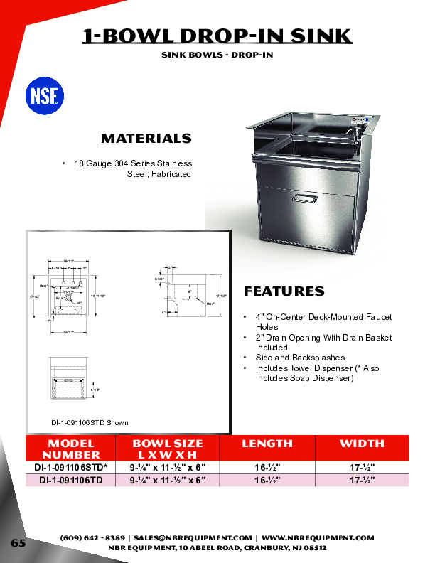 Cutsheet