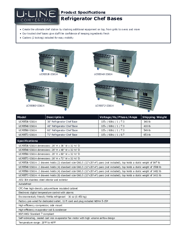 Cutsheet