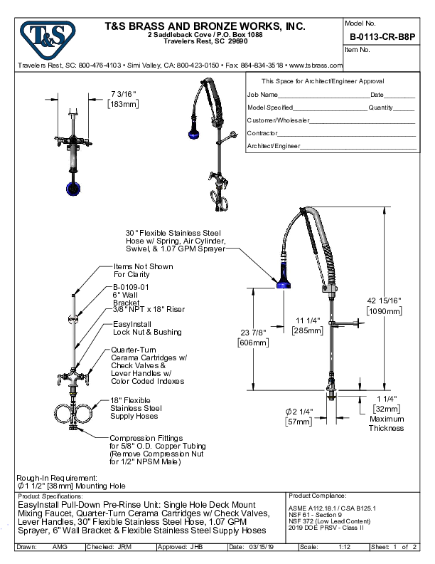 Cutsheet