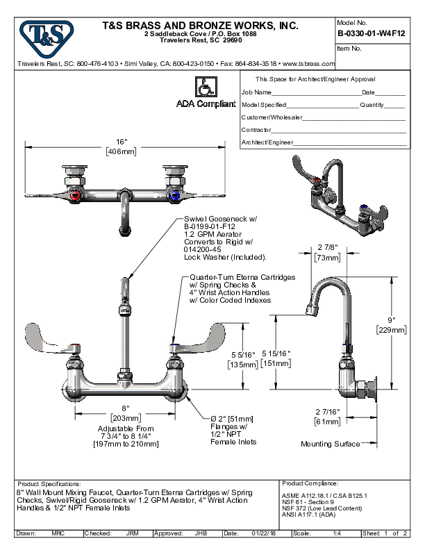 Cutsheet