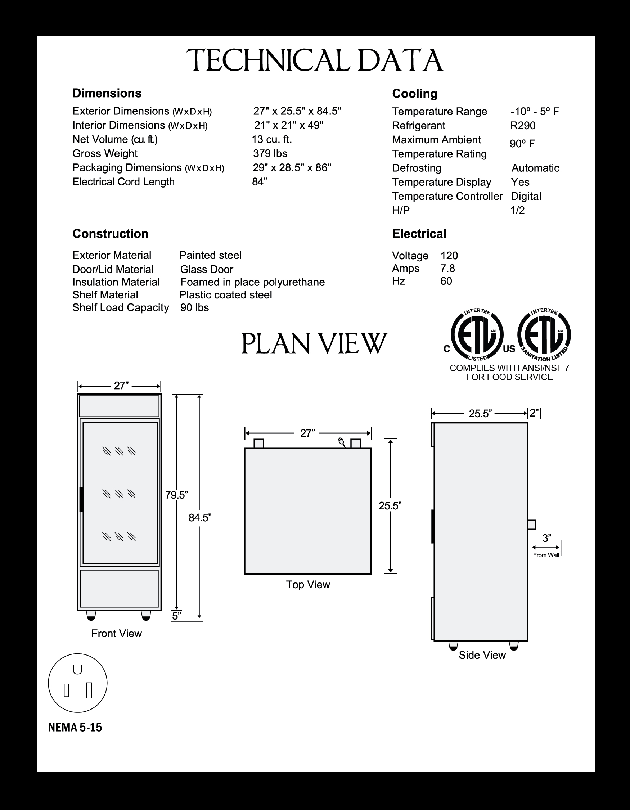 Cutsheet