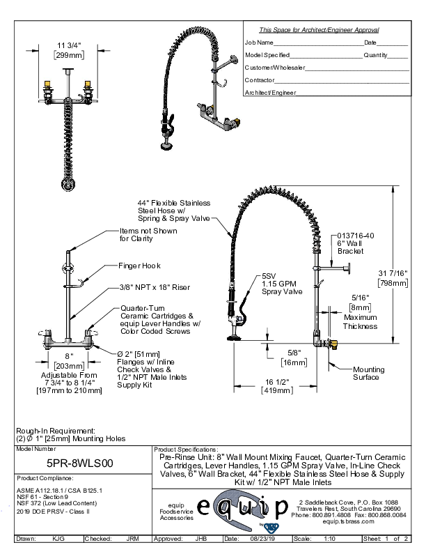 Cutsheet