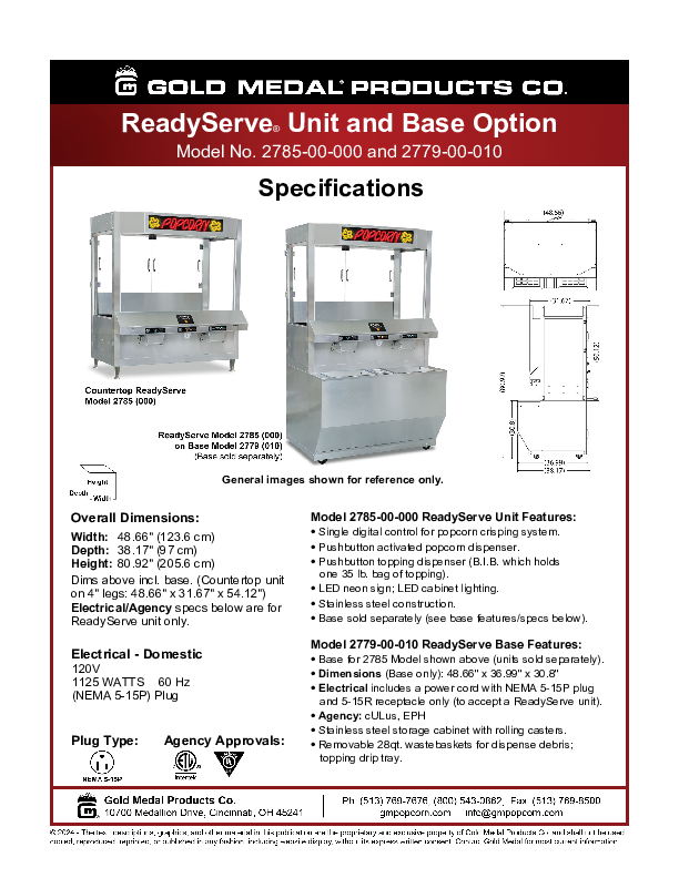 Cutsheet