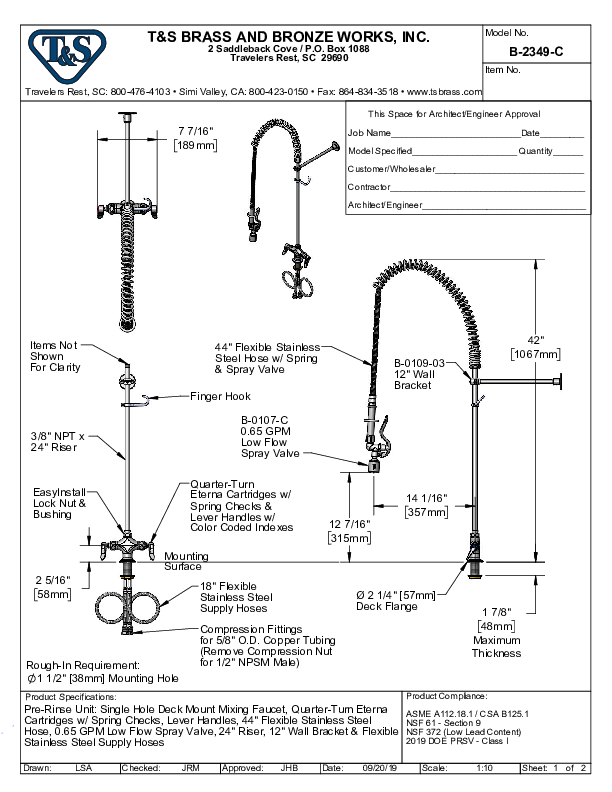 Cutsheet