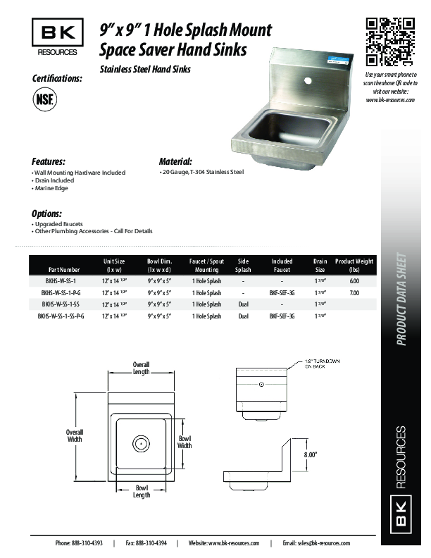 Cutsheet