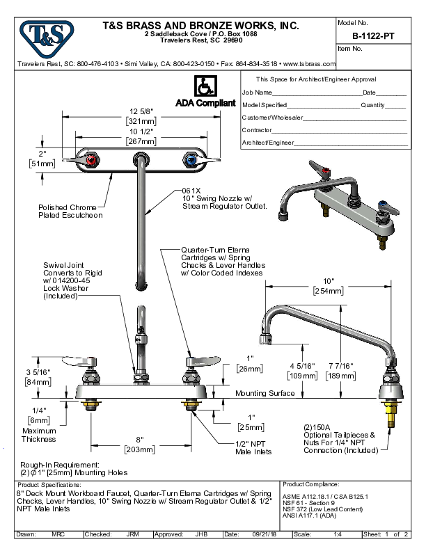 Cutsheet