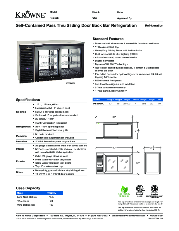 Cutsheet