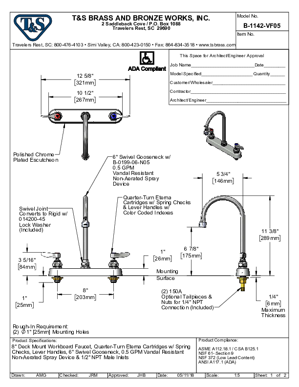 Cutsheet