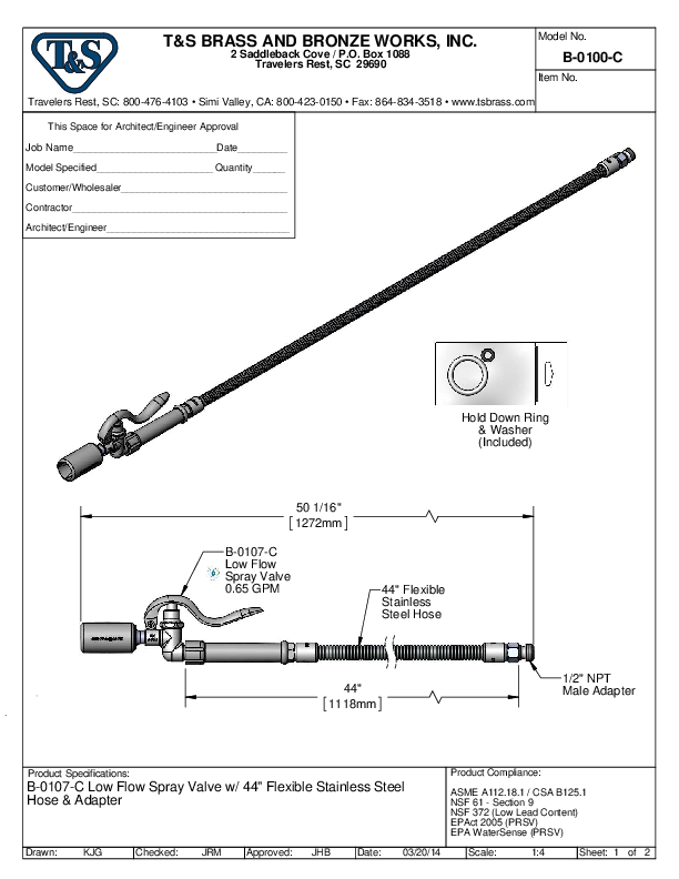 Cutsheet