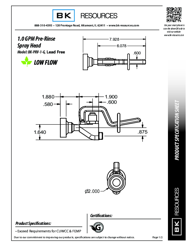 Cutsheet