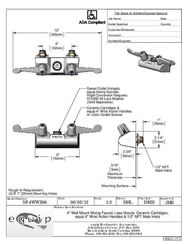 Cutsheet