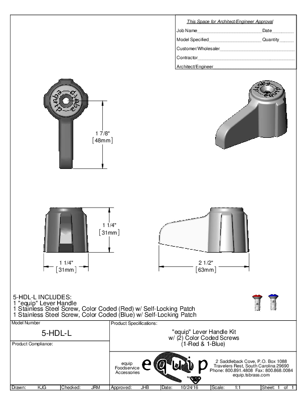 Cutsheet