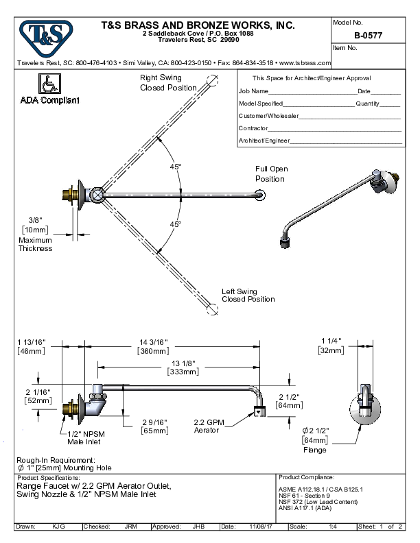 Cutsheet