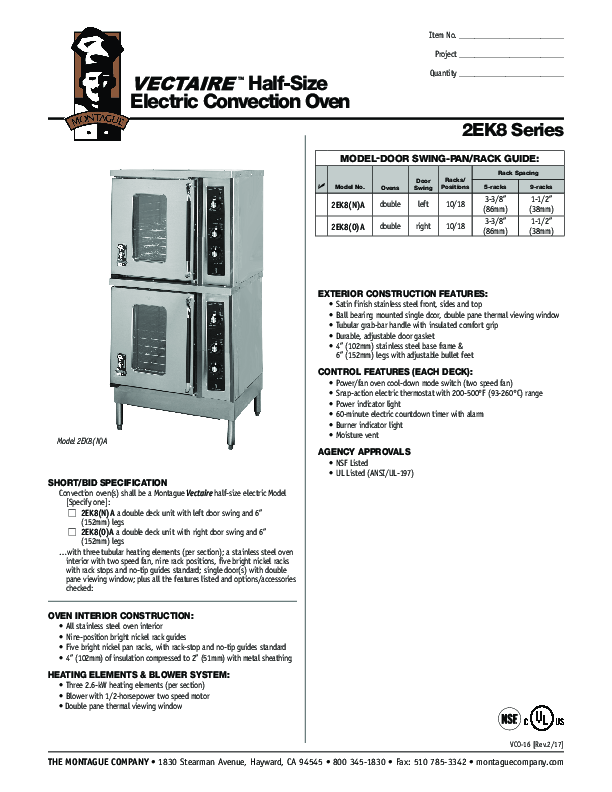 Cutsheet