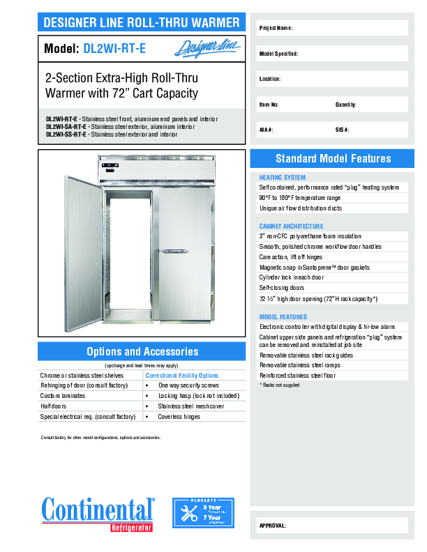 Cutsheet