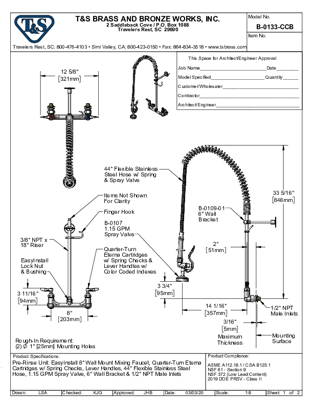 Cutsheet