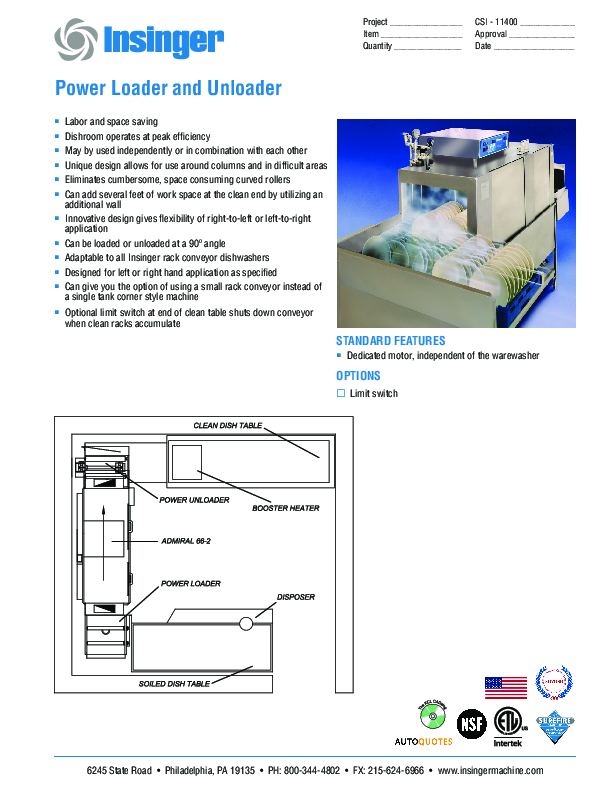 Cutsheet