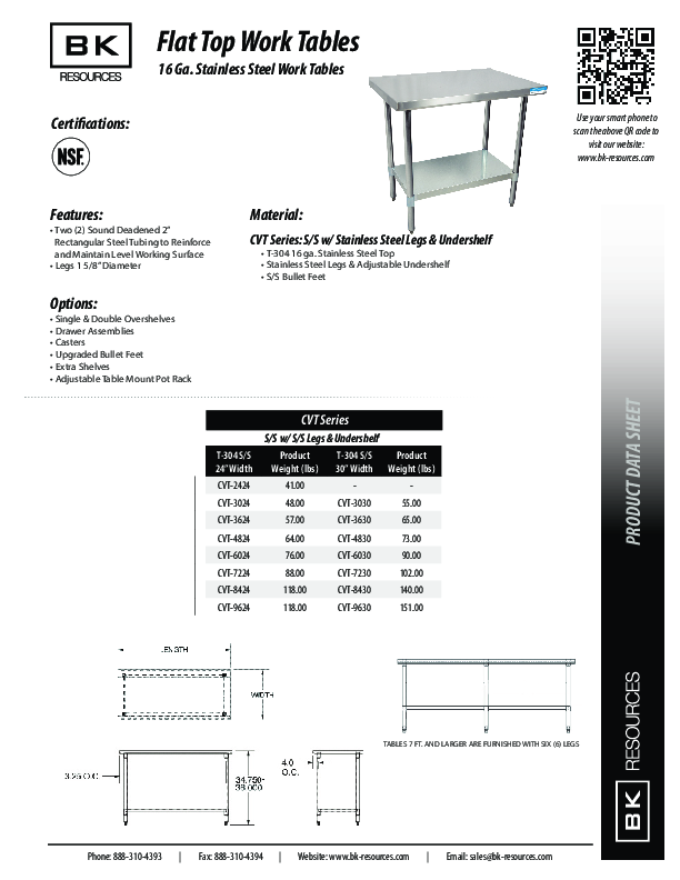 Cutsheet