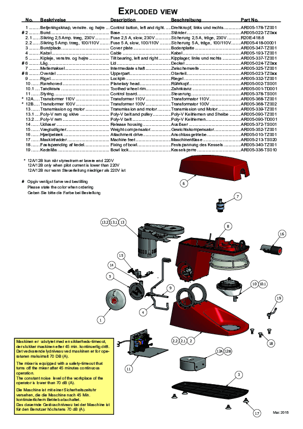 Parts List