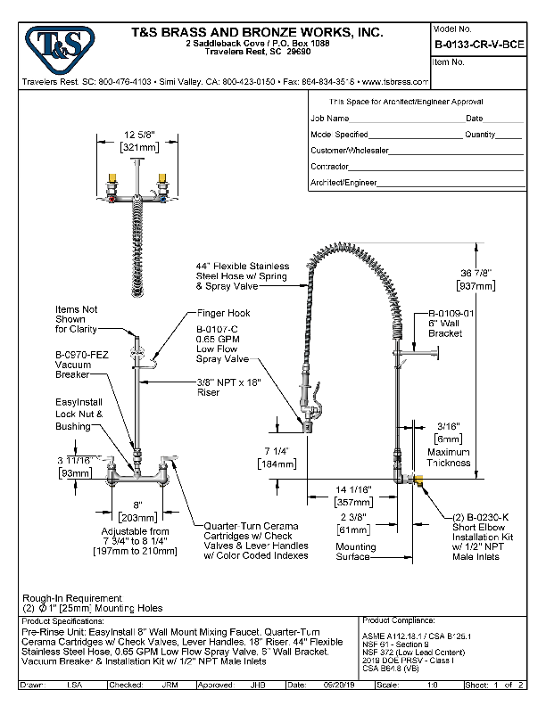 Cutsheet