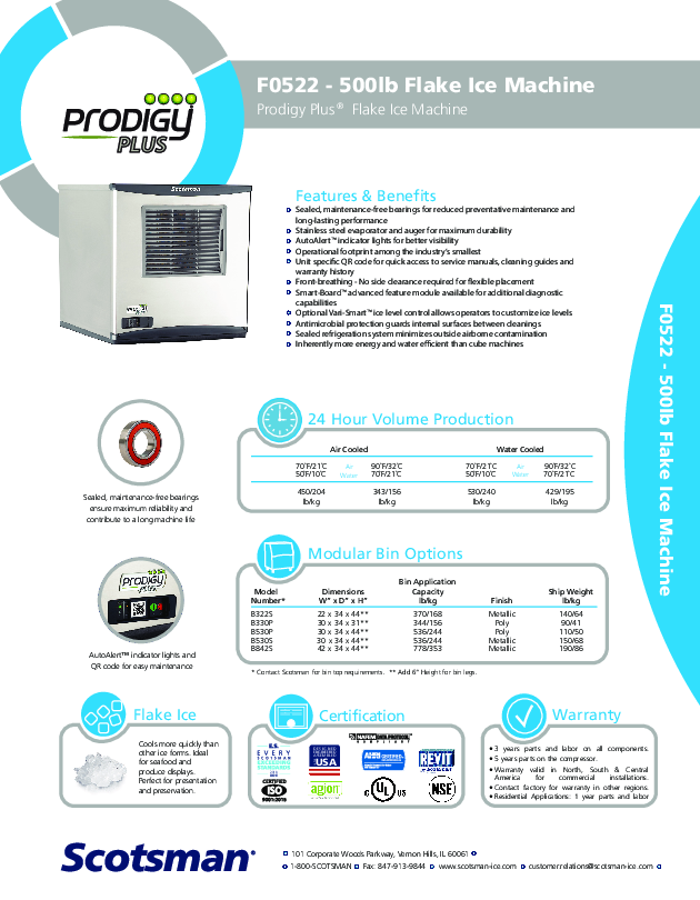 Cutsheet