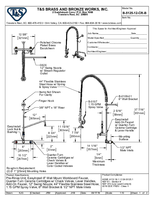 Cutsheet