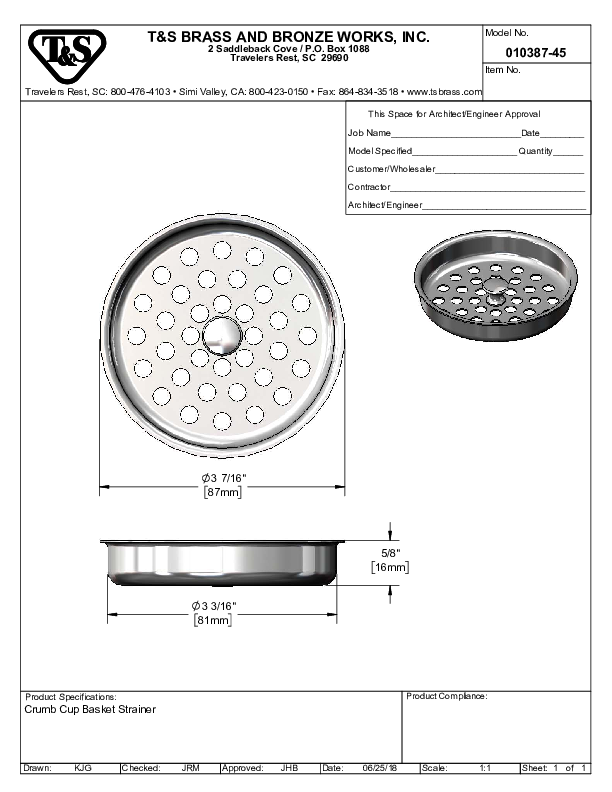 Cutsheet