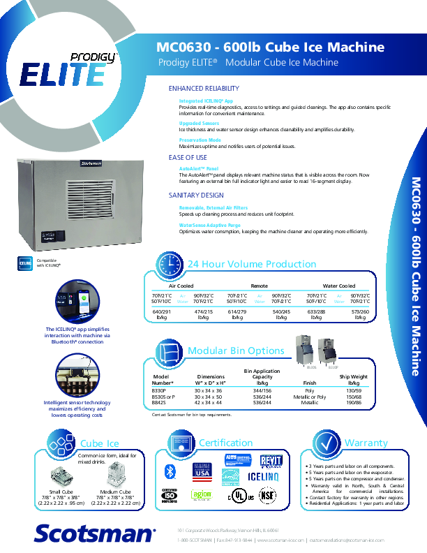 Cutsheet