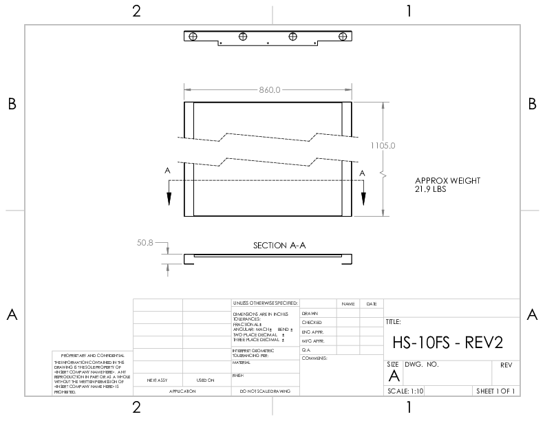 Cutsheet