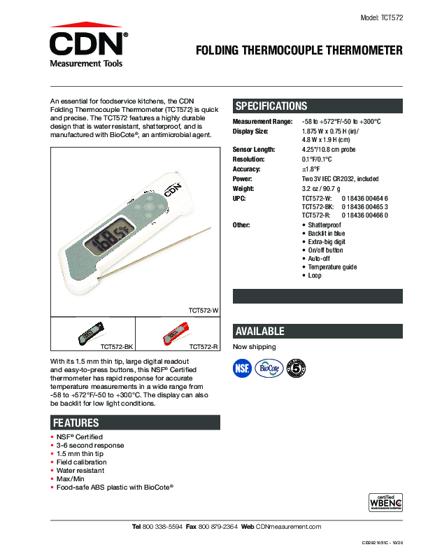 Cutsheet