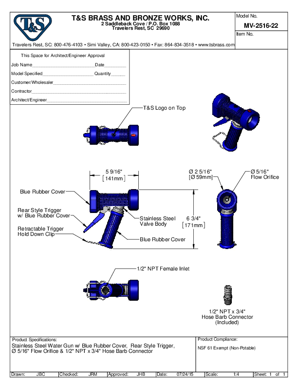 Cutsheet