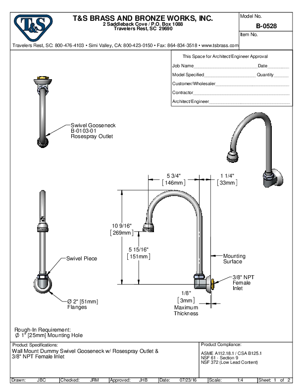 Cutsheet