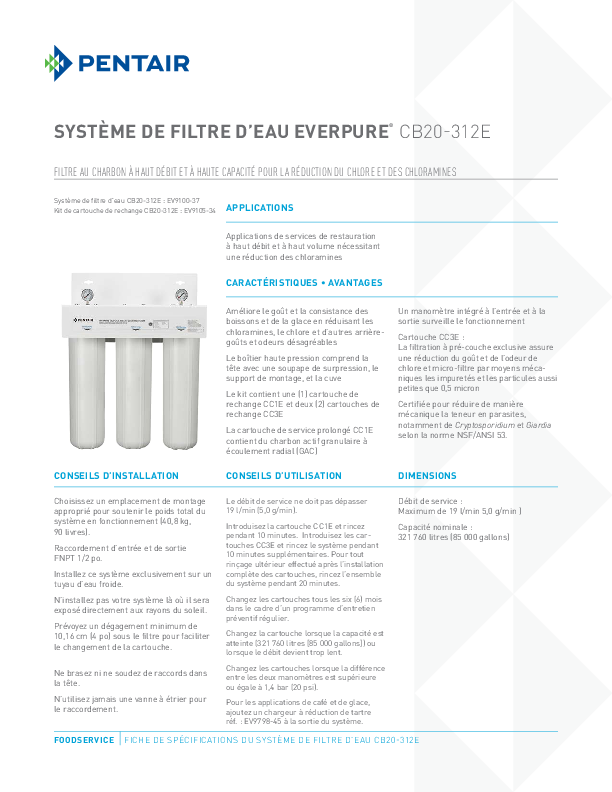 Cutsheet